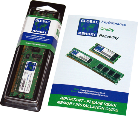 2GB DDR2 400/533/667/800MHz 240-PIN ECC REGISTERED DIMM (RDIMM) MEMORY RAM FOR SERVERS/WORKSTATIONS/MOTHERBOARDS (2 RANK NON-CHIPKILL)